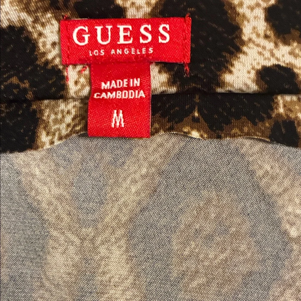 Guess Leopard Print Bodysuit - Picture 3 of 3